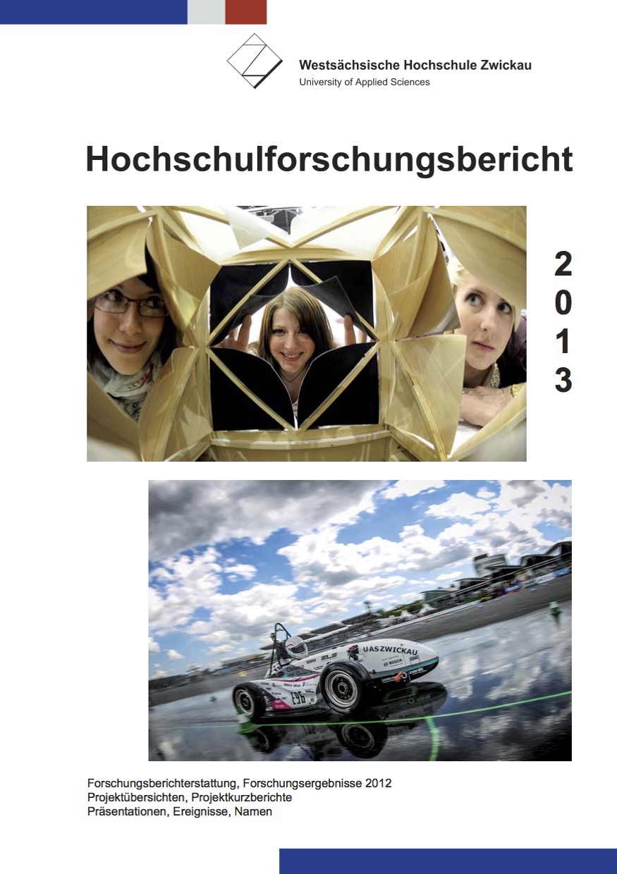 Cover vom Forschungsbericht 2013