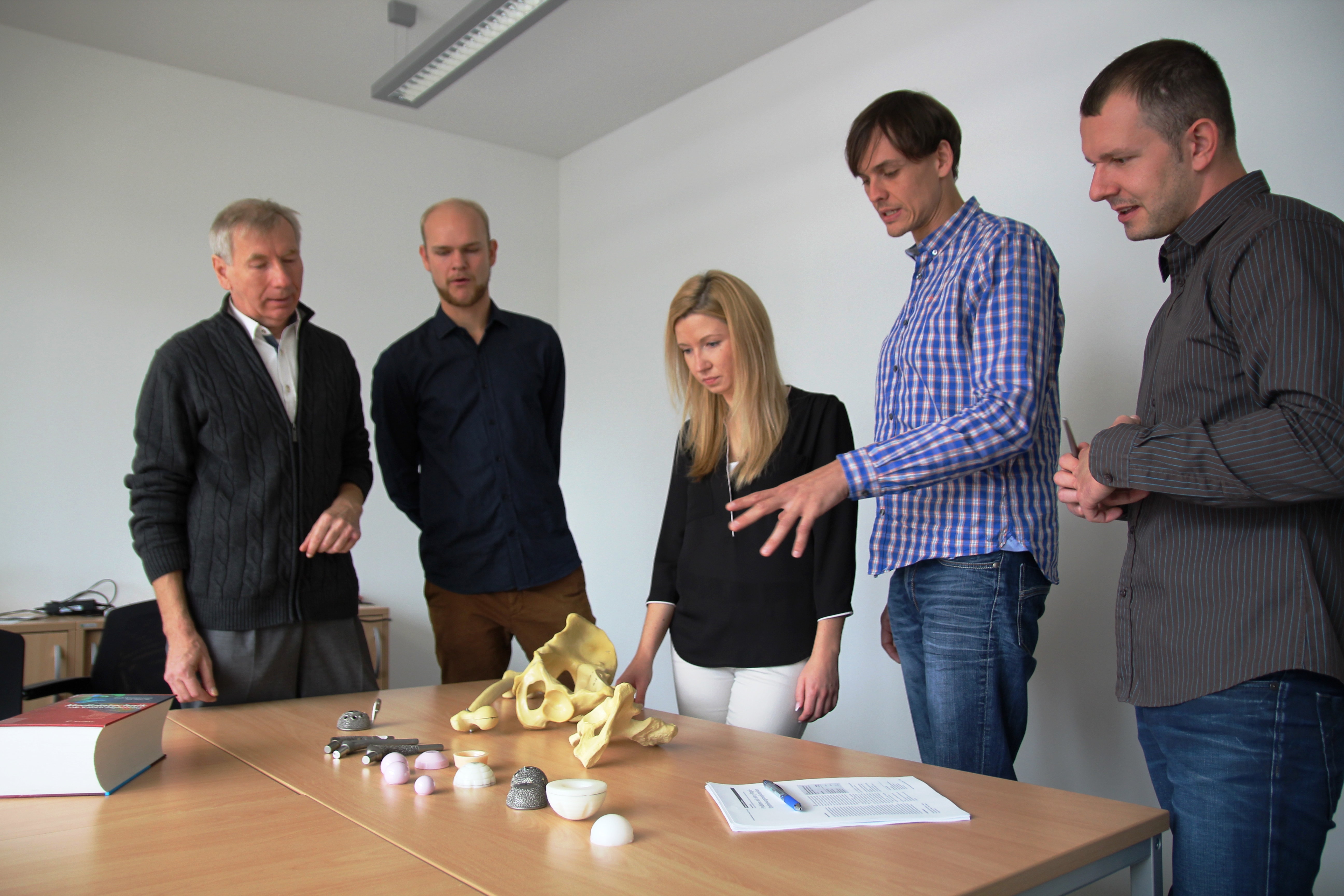 Nachwuchsforschergruppe im Bereich Gesundheit/Medizintechnik.